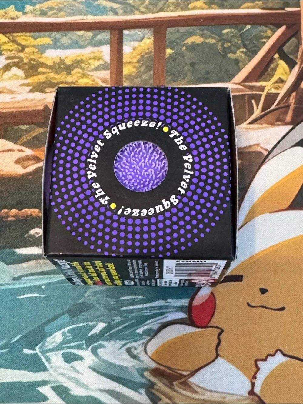 Nee Doh Purple Fuzz Ball Squish Fidget Soft Squeeze Toy Schylling Unopened NWT